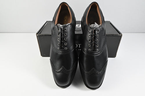 FootJoy Shield Tip Professional Golf Shoes / Size UK 10 / Black