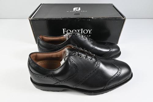 FootJoy Shield Tip Professional Golf Shoes / Size UK 10 / Black