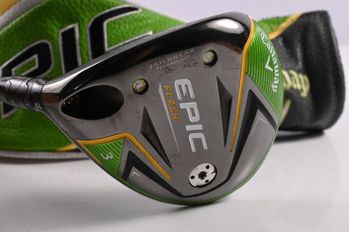Left Hand Callaway Epic Flash #3 Wood / 15 Degree / Regular Flex UST Proforce 60 Shaft
