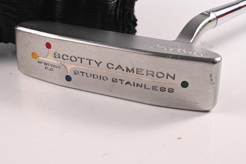Scotty Cameron Studio Stainless Newport 2.5 Putter / 35 Inch