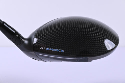 Callaway Paradym Ai Smoke Max Driver / 9 Degree / Stiff Flex Tensei AV Blue 55