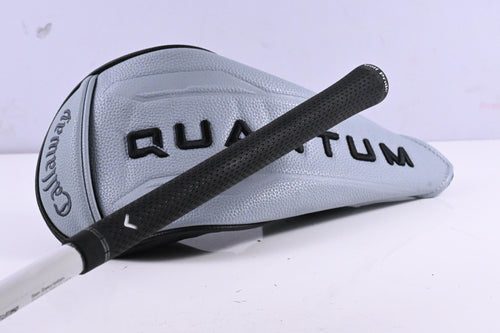 Callaway Quantum Max Driver / 10.5 Degree / Stiff Flex Denali Frost Silver 50