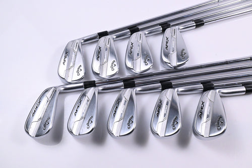 Callaway Apex Pro 21 Irons / 3-PW+AW / Stiff Flex Elevate ETS 115 VSS Pro Shafts