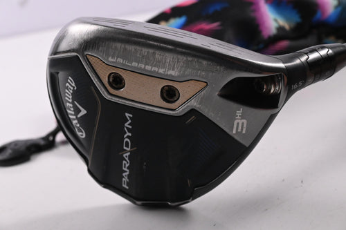 Callaway Paradym #3 Wood / 16.5 Degree / Stiff Flex HZRDUS Silver 60 Shaft