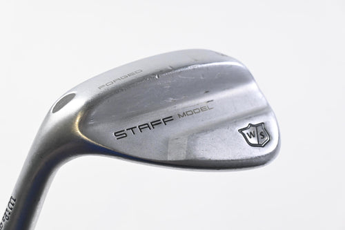 Left Hand Wilson Staff Model Lob Wedge / 60 Degree / Stiff Flex Dynamic Gold 120