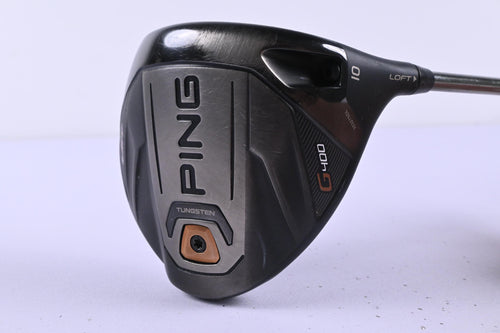 Ping G400 LST Driver / 10 Degree / Regular Flex Ping Tour Chrome 65 Shaft