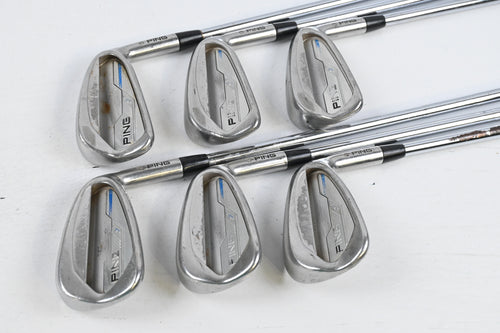 Ping i-Series E1 Irons / 5-PW / Silver Dot / Stiff Flex Dynamic Gold S300 Shafts