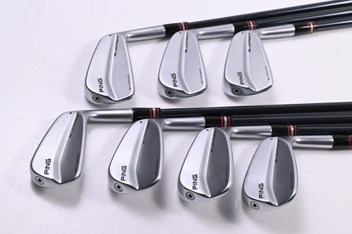 Ping Blueprint Irons / 4-PW / Blue Dot / Regular Flex UST Recoil Dart 75 Shafts