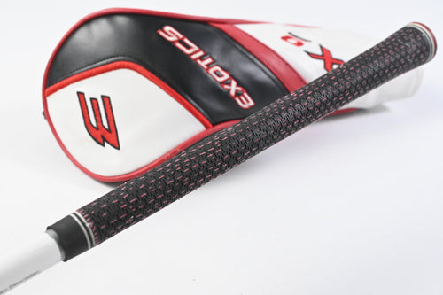 Tour Edge Exotics EX 9 #3 Wood / 15 Degree / Stiff Flex Diamana S+60 Shaft