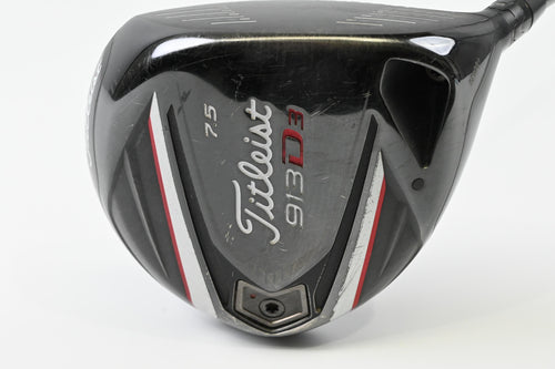 Titleist 913 D3 Driver / 7.5 Degree / Stiff Flex UST Elements Chrome 4 Shaft