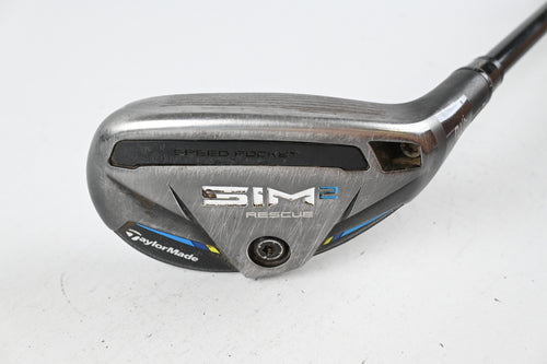 Taylormade SIM2 #2 Hybrid / 17 Degree / Stiff Flex Tensei AV Raw Blue 80 Shaft