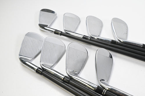 Callaway Elyte Irons / 5-PW+GW+SW / Stiff Flex MMT Black 80 Shafts