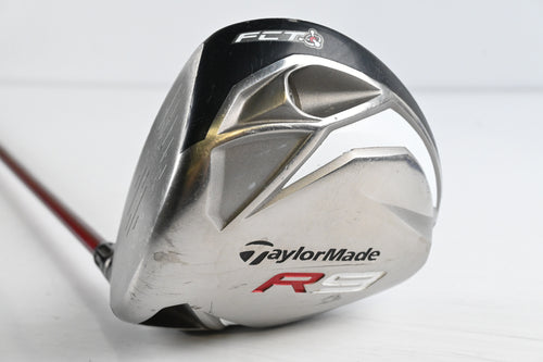 Left Hand Taylormade R9 Driver / 9.5 Degree / Stiff Flex Fujikura Motore 65