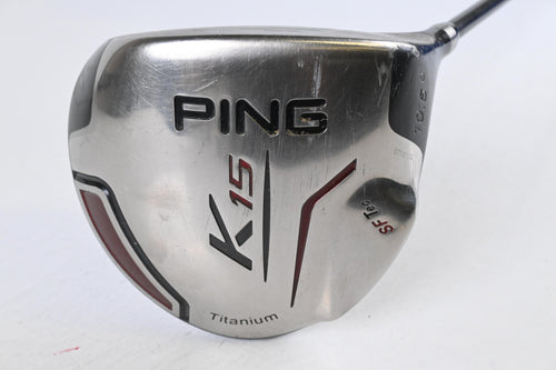 Ping K15 SF Tec Driver / 10.5 Degree / Senior Flex Ping Alta CB Black 55 Shaft
