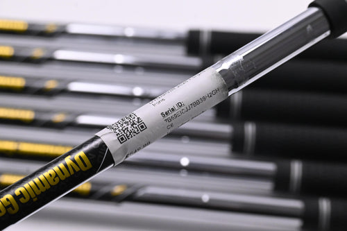 Wilson DYNAPWR Forged 2026 Irons / 4-PW / Stiff Flex Dynamic Gold Mid 115 S300