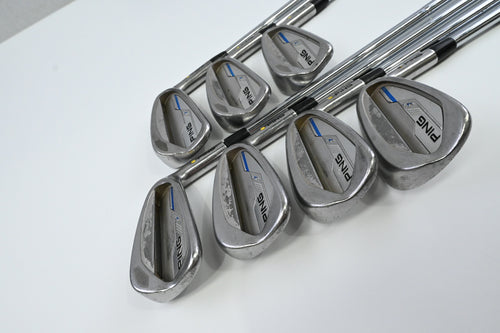 Ping i-Series E1 Irons / 4-PW / Yellow Dot / Stiff Flex Dynamic Gold S300 Shafts