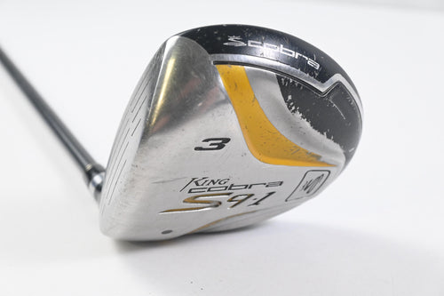 Left Hand Cobra S9-1 #3 Wood / 15 Degree / Regular Flex Aldila DVS HL 55 Shaft