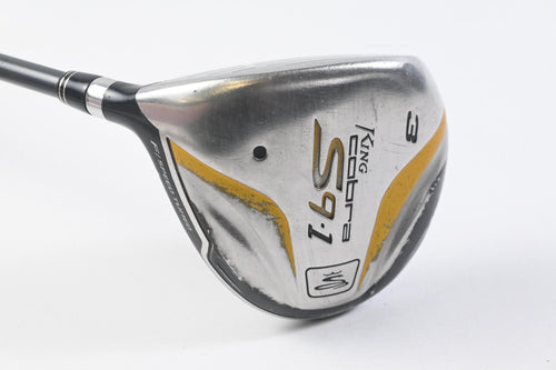 Left Hand Cobra S9-1 #3 Wood / 15 Degree / Regular Flex Aldila DVS HL 55 Shaft