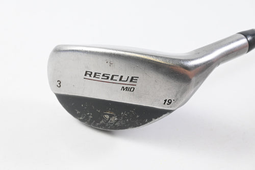 Taylormade Rescue Mid #3 Hybrid / 19 Degree / Stiff Flex Taylormade UG65 Shaft