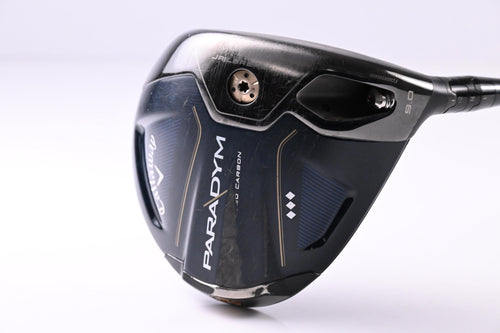 Callaway Paradym Triple Diamond Driver / 9 Degree / Stiff Flex Hzrdus Smoke iM10