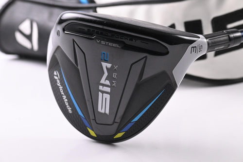 Taylormade SIM2 Max #3 Wood / 15 Degree / Stiff Flex Ventus Blue 6 Shaft