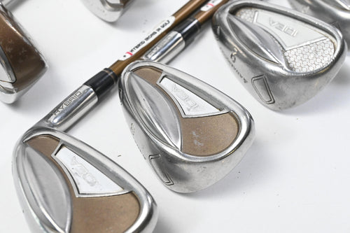 Ladies Adams Idea A7 OS Hybrid Combo Irons / 4-6H+7-PW / Ladies Flex Grafalloy