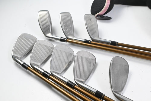 Ladies Adams Idea A7 OS Hybrid Combo Irons / 4-6H+7-PW / Ladies Flex Grafalloy