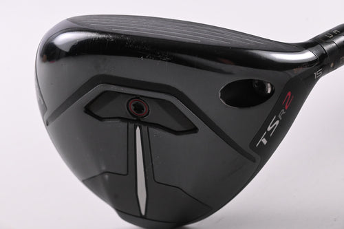 Titleist TSR2 #3 Wood / 15 Degree / Regular Flex Mitsubishi MMT Speedmesh 40