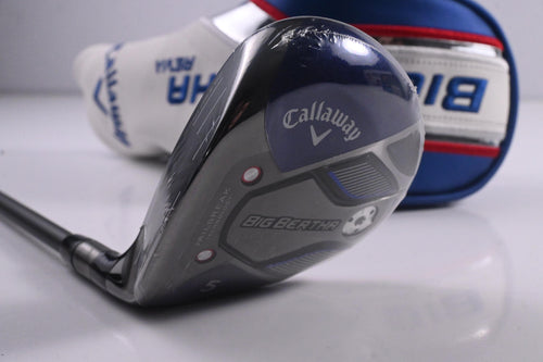 Left Hand Callaway Big Bertha Reva 21 #5 Wood / 21 Degree / Ladies Flex Helium 4