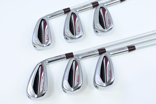 Ladies Ping G Le2 Irons / 6-PW+UW / Orange Dot / Ladies Flex Ping ULT 240 Shaft