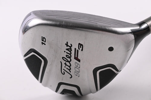 Titleist 909 F3 #3 Wood / 15 Degree / Stiff Flex Aldila Voodoo S-Core Shaft
