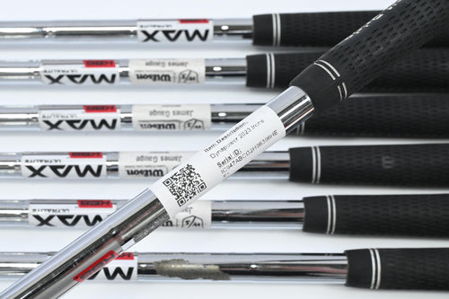 Wilson Dynapower 2023 Irons / 5-PW+GW+SW / Regular Flex KBS Max Ultralite Shafts