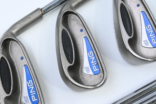 Ping G2 Irons / 3-PW+SW / Blue Dot / Regular Flex Ping Shafts