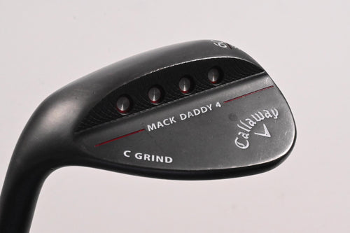 Left Hand Callaway Mack Daddy 4 Lob Wedge / 60 Degree / Stiff Flex Dynamic Gold