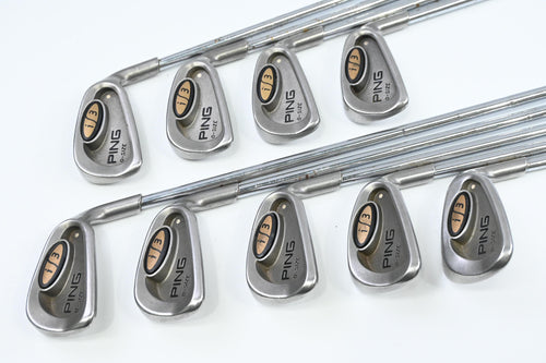 Ping i3 Irons / 3-PW+SW / White Dot / Stiff Flex Ping JZ Cushin Shafts