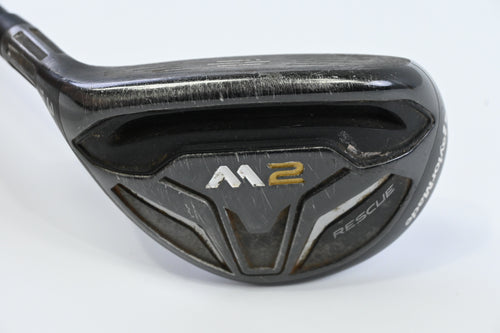 Left Hand Taylormade M2 2016 #3 Hybrid / 19 Degree / Regular Flex M2 Reax 65