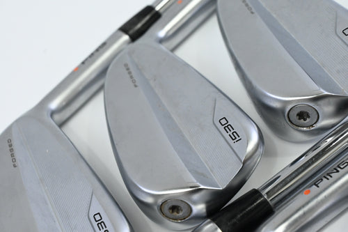 Ping i530 Irons / 5-PW / Orange Dot / Stiff Flex Dynamic Gold 115 S300 Shafts