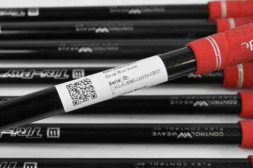 Wilson Deep Red Irons / 4-PW+SW / Regular Flex Wilson Tri-Ply Shafts