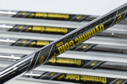Ping i530 Irons / 5-PW / Orange Dot / Stiff Flex Dynamic Gold 115 S300 Shafts