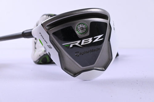 Left Hand Taylormade RBZ Tour #3 Wood / 14.5 Degree / X-Flex OZIK XCON-7 Shaft