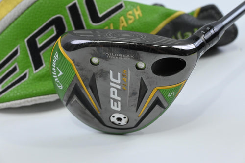 Callaway Epic Flash #5 Wood / 18 Degree / Stiff Flex Denali Charcoal 60 Shaft