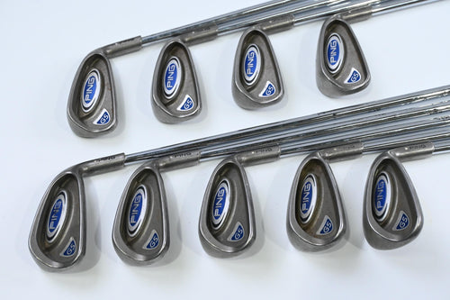 Ping G5 Irons / 3-PW+SW / White Dot / Regular Flex Ping Shafts