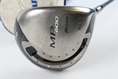 Mizuno MP-600 Driver / 10.5 Degree / Stiff Flex Fujikura Fit-On 360 Shaft