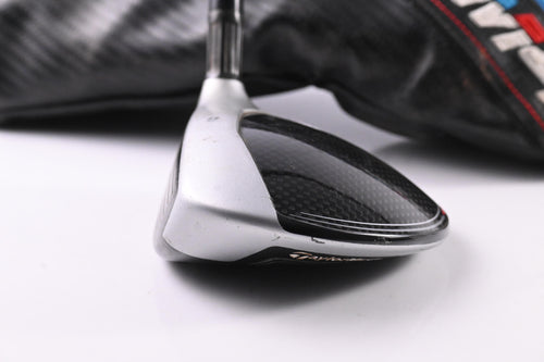 Left Hand Taylormade M4 #3HL Wood / 16.5 Degree / Regular Flex Atmos Red 5 Shaft