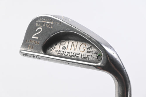 Ping Karsten III #2 Iron / 18.5 Degree / Black Dot / Stiff Flex Ping ZZ Lite Shaft