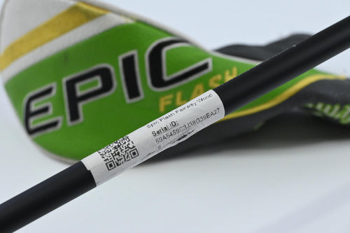 Callaway Epic Flash #3 Wood / 15 Degree / Senior Flex Vanquish 5 Shaft