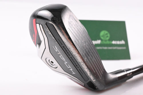 Taylormade Stealth Plus #3 Hybrid / 19.5 Degree / Stiff Flex HZRDUS Smoke RDX Red 80