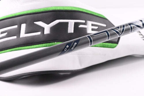 Callaway Elyte Driver / 9 Degree / Stiff Flex Denali Charcoal 50 Shaft