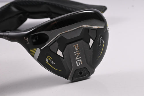 Left Hand Ping G430 Max #3 Wood / 15 Degree / Regular Flex Ping Alta CB Black 65
