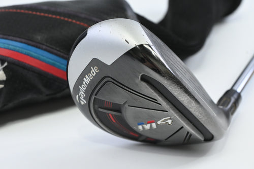 Taylormade M4 #4 Hybrid / 22 Degree / Stiff Flex Taylormade Reax 90 Shaft